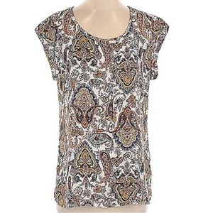 🍀 DR2 Boho Short Sleeve Blouse